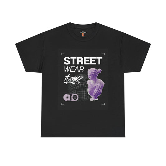 Street Wear Graphic Tee, Urban Style Cotton T-Shirt, Perfect for Festivals, Gifting, Casual Outings, Street Style Essentials